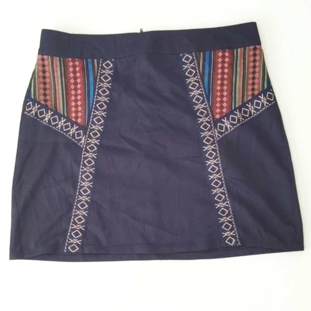 Blue Rain Skirt